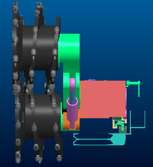 sectional-drawing-SWS300-NW-Shortwall-Dual-Drum-Shearer-underground-mining-shortwall-mining-coal-mining-electrical-traction-Helius-tech Serena